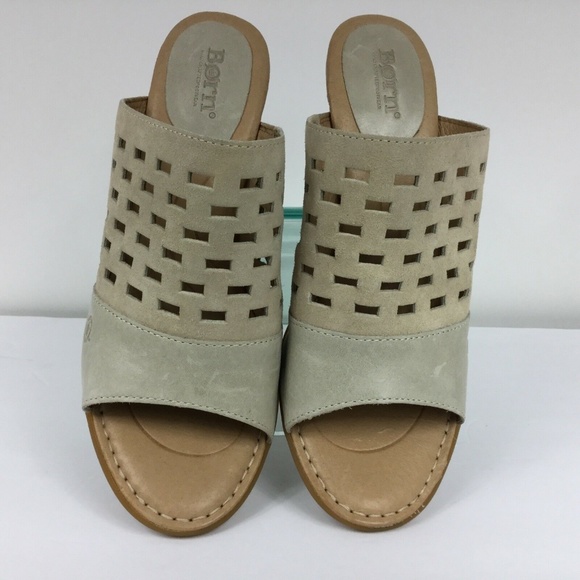 Born Women Suede Leather Open Toe Sandal - Picture 7 of 7